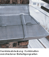 Gesimsabdeckung